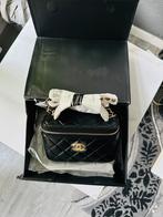 CHANEL VANITY TAS, Ophalen of Verzenden, Nieuw, Zwart, Schoudertasje
