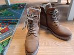 Warme enkel laarzen maat 41, Ophalen, Zo goed als nieuw, Bruin