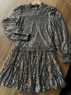 Shoeby rok met top, pailletten goud en zilver, maat 146/152, Shoeby, Meisje, Ophalen of Verzenden, Zo goed als nieuw
