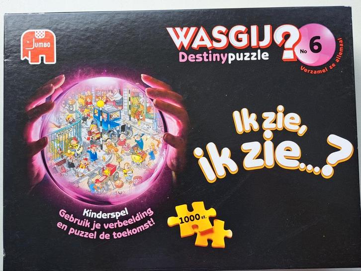 Wasgij Destiny 6 - - kinderspel - 1000 Stukjes, Hobby en Vrije tijd, Denksport en Puzzels, Gebruikt, Legpuzzel, 500 t/m 1500 stukjes