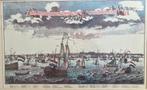 Historische kaart vd scheepvaart het IJ voor Amsterdam 17e E, Gelezen, Ophalen of Verzenden, Landkaart, 1800 tot 2000