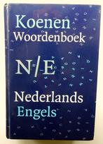 Koenen Woordenboek N/E, Boeken, Woordenboeken, Verzenden, Zo goed als nieuw, Koenen of Wolters, Engels