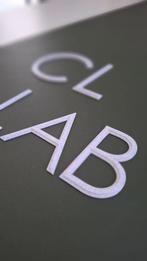 Custom letter & cijfer volledig op maat gemaakt voor uw logo, Ophalen of Verzenden, Nieuw, Reclamebord