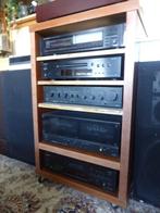 stereo toren ONKYO/DENON DRAAITAFEL, Cd-speler, Losse componenten, Zo goed als nieuw, Ophalen