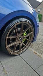 JR Wheels set met banden - 19 inch | 5x100 | Bronze finish, Auto-onderdelen, Banden en Velgen, 19 inch, Verzenden, Nieuw, 235 mm