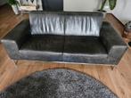 Leren 2 zits bank, Ophalen, 150 tot 200 cm, Tweepersoons, Zo goed als nieuw