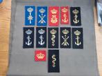 Lot emblemen Koninklijke Marine nr 1, Ophalen of Verzenden, Marine, Nederland, Embleem of Badge