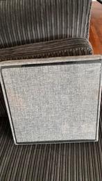 Hocker/poef ,grijs, Huis en Inrichting, Fauteuils, Ophalen of Verzenden, Zo goed als nieuw, 75 tot 100 cm, 50 tot 75 cm