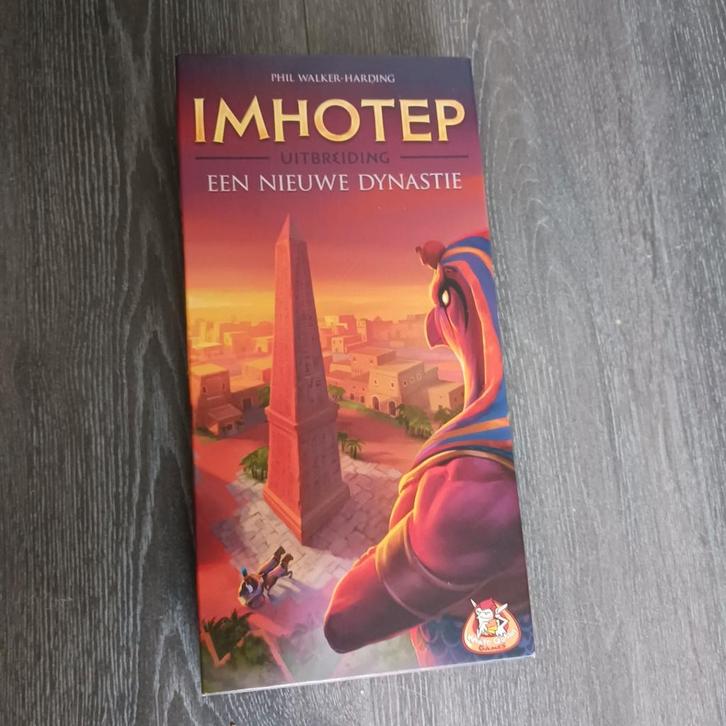 Nr 76) Imhotep. Utbreiding een nieuwe dynastie., Hobby en Vrije tijd, Gezelschapsspellen | Bordspellen, Zo goed als nieuw, Ophalen of Verzenden