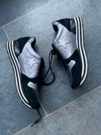 Di Lauro gave leren sneakers zgan 38, Kleding | Dames, Schoenen, Ophalen of Verzenden, Zo goed als nieuw, Sneakers of Gympen
