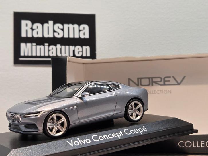 Volvo concept Coupe - 1:43 Norev, Hobby en Vrije tijd, Modelauto's | 1:43, Zo goed als nieuw, Auto, Norev, Ophalen of Verzenden