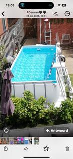 Bestway Zwembad Rechthoekig 4 X 2 meter, Gebruikt, 200 tot 300 cm, Opzetzwembad, 200 tot 400 cm