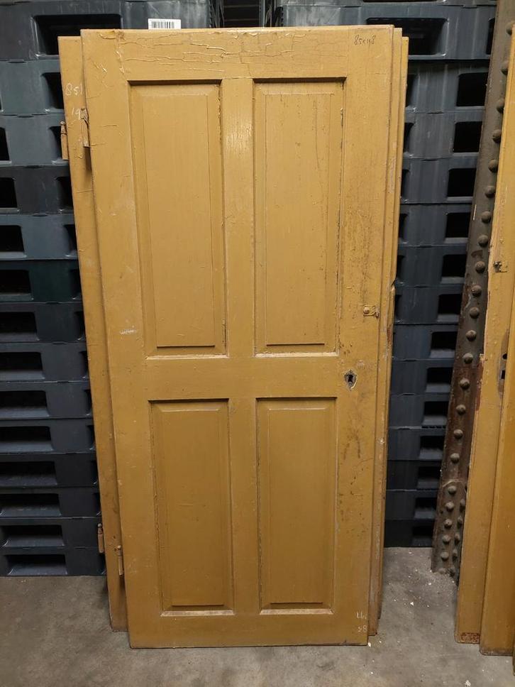 Antieke Paneeldeuren - Diverse Maten, Doe-het-zelf en Verbouw, Deuren en Horren, Gebruikt, Binnendeur, 200 tot 215 cm, 80 tot 100 cm