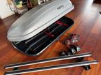 Dakkoffer Hapro 370 liter + Mont Blanc dakdragers !, Ophalen, Zo goed als nieuw