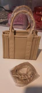 nieuw model mini tote tas beige, Sieraden, Tassen en Uiterlijk, Tassen | Damestassen, Ophalen of Verzenden, Nieuw, Beige