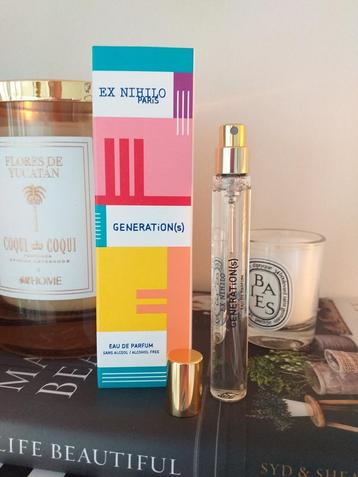 7,5 ML EX NIHILO Generation(s) eau de parfum voor € 22,50 beschikbaar voor biedingen