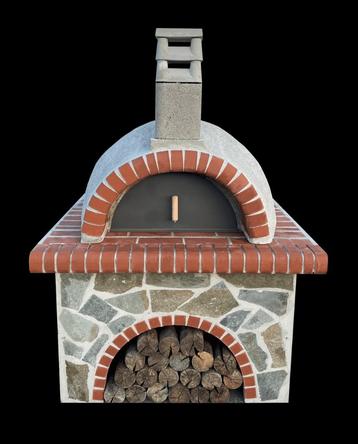 Pizzaoven Sxistolithos Stone Karystos Red Firebrick Small beschikbaar voor biedingen