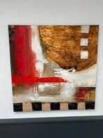 Schilderij abstract. 80x80 cm., Antiek en Kunst, Kunst | Schilderijen | Abstract, Ophalen