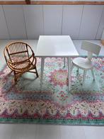 Witte kinderstoel en tafeltje, Ophalen, Gebruikt, Tafel(s) en Stoel(en)