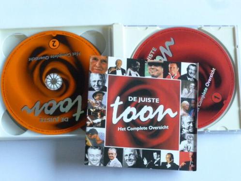 Toon Hermans - De juiste toon .. - 3 cd box, Cd's en Dvd's, Cd's | Humor en Cabaret, Zo goed als nieuw, Boxset, Ophalen of Verzenden