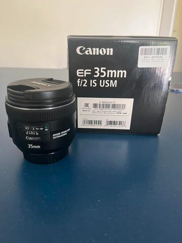 Canon ef 35mm f/2 IS USM beschikbaar voor biedingen