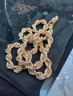 14k Gouden Rope Chain - Dik & Prachtig!, Ophalen of Verzenden, Nieuw, Goud