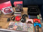 Nintendo Switch OLED Splatoon 3 Edition Bundel + Accessoires, Ophalen of Verzenden, Zo goed als nieuw, Met 1 controller, Switch OLED
