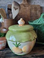 Barbotine uienpot Toen was geluk, Ophalen of Verzenden