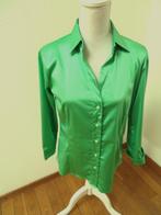 X21 ROBERT FRIEDMAN satijn blouse groen maat 36, Ophalen of Verzenden, Zo goed als nieuw, Robert Friedman, Maat 36 (S)