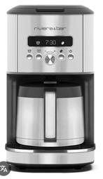 Riviera, Nieuwe! Programmeerbare koffiezetter.  Bcf 580., Ophalen, 10 kopjes of meer, Gemalen koffie, Koffiemachine