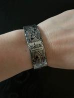 Banded Amsterdam Armband 18mm - Zilver/Zwart, Sieraden, Tassen en Uiterlijk, Armbanden, Ophalen of Verzenden, Zo goed als nieuw