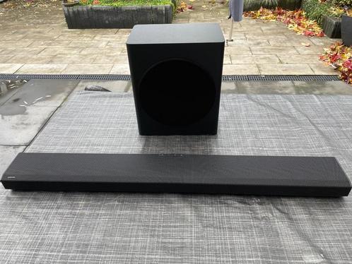 Samsung Soundbar met subwoofer type HW-Q70T, Audio, Tv en Foto, Soundbars, Zo goed als nieuw, Bluetooth, Met externe subwoofer