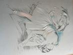 Sketch/Pastel Drawing, Antiek en Kunst, Ophalen of Verzenden