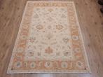 Handgeknoopt oosters tapijt ziegler 178x127, Huis en Inrichting, Info@SlatsAntiek.nl, 100 tot 150 cm, Crème, Perzisch