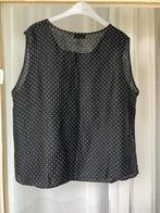 Zijden  top maat 46 48 XXL van Frank Walders nieuwe staat, Zwart, Maat 46/48 (XL) of groter, Ophalen of Verzenden, Zo goed als nieuw
