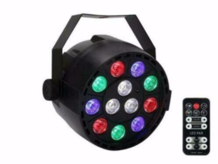 PAR CAN 12X 3Wat 3 in 1 RGB LED [1471-B], Muziek en Instrumenten, Licht en Laser, Nieuw, Licht, Ophalen of Verzenden