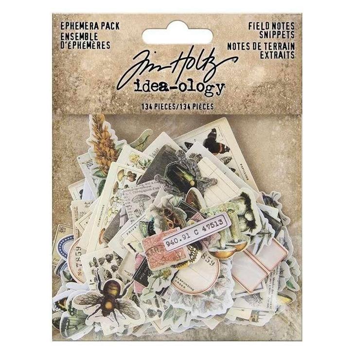 Tim Holtz Idea-ology Field Notes Ephemera #94049 *laatste, Hobby en Vrije tijd, Scrapbooking, Nieuw, Versiering of Embellishment