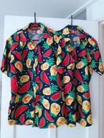 2 identieke vrolijke Hawaii shirts, Kleding | Heren, Carnavalskleding en Feestkleding, Maat 46 (S) of kleiner, Overige thema's