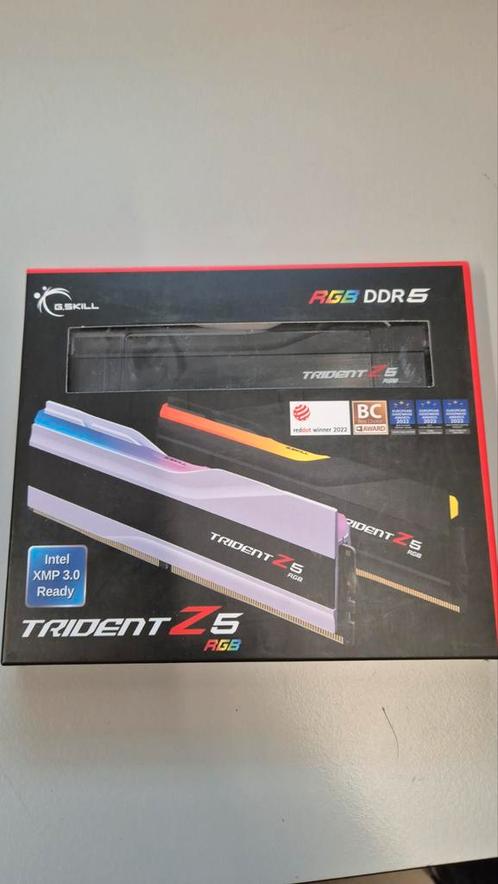G.Skill Trident Z5 RGB DDR5 64GB (2x32GB) 6400MHz, Computers en Software, RAM geheugen, Nieuw, Desktop, 64 GB, DDR5, Ophalen of Verzenden