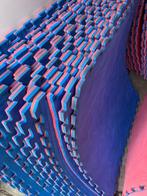 puzzelmatten 20 blauw en 18 rood 100 x 100 x 2 cm, Maat XS of kleiner, Ophalen, Gebruikt, Overige