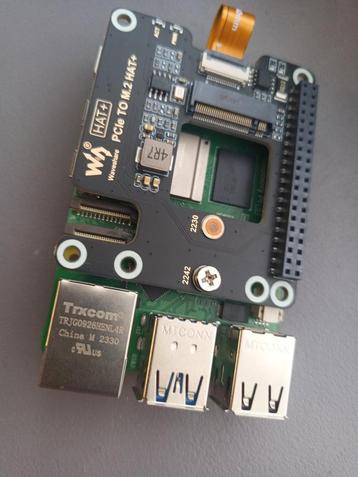 Solid-State Rasb.PI5 Drive - Hat beschikbaar voor biedingen