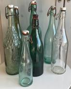 7 oude bier/limonade beugel flessen. Zie foto’s/beschrijving, Ophalen of Verzenden, Huis en Inrichting