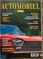 Automobiel: Peugeot 204/304 Coupe/Cabrio, Spyker Genevieve, Boeken, Auto's | Folders en Tijdschriften, Ophalen of Verzenden, Gelezen