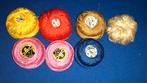 7 x kleuren DMC Cotone Perle borduurgaren, Ophalen, Gebruikt, Overige typen