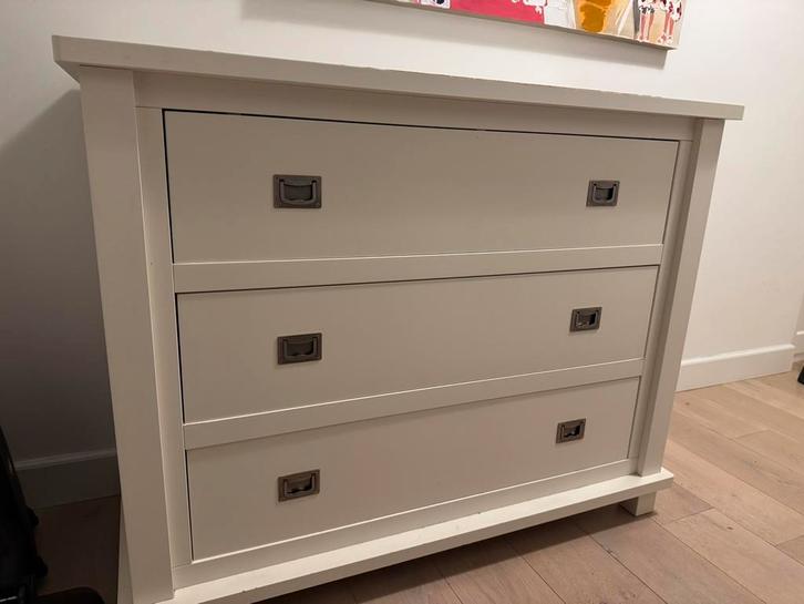 Commode wit Kidsmill Shakery, Kinderen en Baby's, Kinderkamer | Commodes en Kasten, Gebruikt, Commode, 90 tot 105 cm, 100 cm of meer