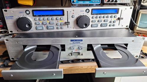 Mc Crypt DJ 2200 - Professionele dubbele CD speler, Muziek en Instrumenten, Dj-sets en Draaitafels, Gebruikt, Dj-set, Overige merken