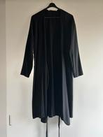 Monique van heist wrap als jas of jurk te dragen silk L, Maat 38/40 (M), Zwart, Ophalen of Verzenden, Zo goed als nieuw