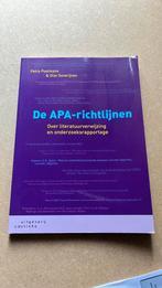 Petra Poelmans - De APA-richtlijnen, Ophalen of Verzenden, Zo goed als nieuw, Petra Poelmans; Olav Severijnen