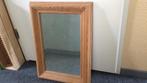 Houten zware spiegel 40 x 55 cm, Huis en Inrichting, Woonaccessoires | Spiegels, Ophalen, Minder dan 50 cm, Zo goed als nieuw