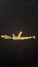 14 k gouden ak-47 hanger 8,7 gram, Nieuw, Goud, Goud, Ophalen of Verzenden